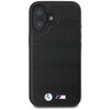 Etui BMW M Perforated And Stitched Line MagSafe do Apple iPhone 16 Czarny Model telefonu iPhone 16