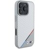 Etui BMW M Carbon Tricolor Line MagSafe do Apple iPhone 16 Pro Szary Kompatybilność Apple iPhone 16 Pro