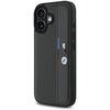 Etui BMW M Perforated Tricolor Detail Line do Apple iPhone 16 Antracyt Seria telefonu iPhone