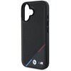 Etui BMW M Perforated Tricolor Line MagSafe do Apple iPhone 16 Czarny Typ Etui nakładka
