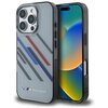 Etui BMW Motosport IML Random Stripes do Apple iPhone 16 Pro Max Szary