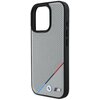 Etui BMW M Perforated Tricolor Line MagSafe do Apple iPhone 16 Pro Szary Typ Etui nakładka
