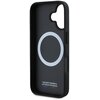 Etui BMW M Perforated Tricolor Line MagSafe do Apple iPhone 16 Plus Czarny Gwarancja 24 miesiące