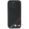 Etui BMW M Perforated Tricolor Line MagSafe do Apple iPhone 16 Pro Czarny Model telefonu iPhone 16 Pro