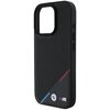 Etui BMW M Perforated Tricolor Line MagSafe do Apple iPhone 16 Pro Czarny Typ Etui nakładka