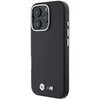 Etui BMW M Smooth Full Wrapped Metal MagSafe do Apple iPhone 16 Pro Czarny Seria telefonu iPhone