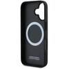 Etui BMW M Carbon Tricolor Line MagSafe do Apple iPhone 16 Czarny Gwarancja 24 miesiące