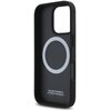 Etui BMW M Perforated Twisted Line MagSafe do Apple iPhone 16 Pro Max Czarny Gwarancja 24 miesiące