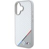 Etui BMW M Carbon Tricolor Line MagSafe do Apple iPhone 16 Szary Typ Etui nakładka