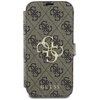 Etui GUESS 4G Metal Logo do Apple iPhone 16 Pro Brązowy Seria telefonu iPhone