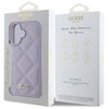 Etui GUESS Quilted Metal Logo do Apple iPhone 16 Jasnofioletowy Marka telefonu Apple