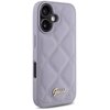 Etui GUESS Quilted Metal Logo do Apple iPhone 16 Jasnofioletowy Kompatybilność Apple iPhone 16