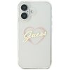 Etui GUESS IML Heart do Apple iPhone 16 Plus Przeźroczysty Model telefonu iPhone 16 Plus