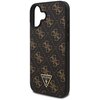 Etui GUESS New 4G Triangle do Apple iPhone 16 Plus Czarny Typ Etui nakładka