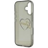 Etui GUESS IML Heart do Apple iPhone 16 Czarny Gwarancja 24 miesiące