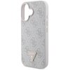 Etui GUESS Leather Metal Logo Strass Crossbody do Apple iPhone 16 Różowy Typ Etui nakładka