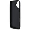 Etui GUESS Quilted Metal Logo do Apple iPhone 16 Czarny Gwarancja 24 miesiące