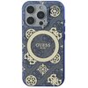 Etui GUESS IML Peony On 4G Background MagSafe do Apple iPhone 16 Pro Niebieski Model telefonu iPhone 16 Pro