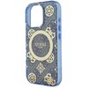 Etui GUESS IML Peony On 4G Background MagSafe do Apple iPhone 16 Pro Niebieski Typ Etui nakładka