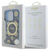 Etui GUESS IML Peony On 4G Background MagSafe do Apple iPhone 16 Pro Niebieski Marka telefonu Apple
