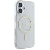 Etui GUESS IML Glitter Circle MagSafe do Apple iPhone 16 Przezroczysty Kompatybilność Apple iPhone 16