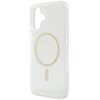 Etui GUESS IML Glitter Circle MagSafe do Apple iPhone 16 Przezroczysty Typ Etui nakładka