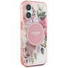 Etui GUESS IML Flower & Tonal Circle MagSafe do Apple iPhone 16 Różowy Kompatybilność Apple iPhone 16