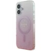 Etui GUESS IML Glitter Gradient MagSafe do Apple iPhone 16 Plus Różowy Seria telefonu iPhone