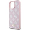 Etui GUESS Peony Script Logo MagSafe do Apple iPhone 16 Pro Różowy Typ Etui nakładka