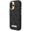 Etui GUESS 4G Logo Plate MagSafe do Apple iPhone 16 Plus Czarny Seria telefonu iPhone
