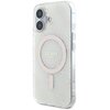Etui GUESS IML 4G Background MagSafe do Apple iPhone 16 Biały Seria telefonu iPhone