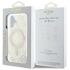 Etui GUESS IML 4G Background MagSafe do Apple iPhone 16 Biały Marka telefonu Apple