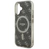 Etui GUESS IML 4G Background MagSafe do Apple iPhone 16 Brązowy Typ Etui nakładka