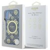 Etui GUESS IML Peony On 4G Background MagSafe do Apple iPhone 16 Niebieski Marka telefonu Apple