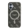 Etui GUESS IML 4G Background MagSafe do Apple iPhone 16 Plus Brązowy Seria telefonu iPhone