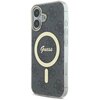Etui GUESS IML 4G MagSafe do Apple iPhone 16 Czarny Seria telefonu iPhone