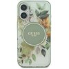 Etui GUESS IML Flower & Tonal Circle MagSafe do Apple iPhone 16 Plus Zielony Model telefonu iPhone 16 Plus