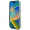 Etui GUESS IML Flower & Tonal Circle MagSafe do Apple iPhone 16 Plus Zielony Dominujący kolor Zielony