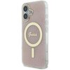 Etui GUESS IML 4G MagSafe do Apple iPhone 16 Różowy Seria telefonu iPhone
