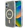 Etui GUESS IML 4G MagSafe do Apple iPhone 16 Brązowy