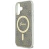 Etui GUESS IML 4G MagSafe do Apple iPhone 16 Brązowy Typ Etui nakładka