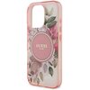 Etui GUESS IML Flower & Tonal Circle MagSafe do Apple iPhone 16 Pro Różowy Typ Etui nakładka