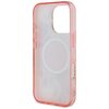 Etui GUESS IML Flower & Tonal Circle MagSafe do Apple iPhone 16 Pro Różowy Gwarancja 24 miesiące