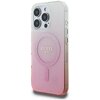 Etui GUESS IML Glitter Gradient MagSafe do Apple iPhone 16 Pro Różowy Seria telefonu iPhone
