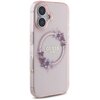 Etui GUESS IML Flowers Wreath MagSafe do Apple iPhone 16 Różowy Kompatybilność Apple iPhone 16