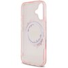 Etui GUESS IML Flowers Wreath MagSafe do Apple iPhone 16 Różowy Typ Etui nakładka