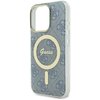 Etui GUESS IML 4G MagSafe do Apple iPhone 16 Pro Max Niebieski Typ Etui nakładka