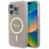 Etui GUESS IML 4G MagSafe do Apple iPhone 16 Pro Max Różowy