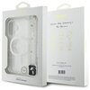 Etui GUESS IML Glitter With Pearl Strap MagSafe do Apple iPhone 16 Przeźroczysty Marka telefonu Apple