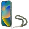 Etui GUESS IML Glitter With Pearl Strap MagSafe do Apple iPhone 16 Pro Max Zielony Kompatybilność Apple iPhone 16 Pro Max